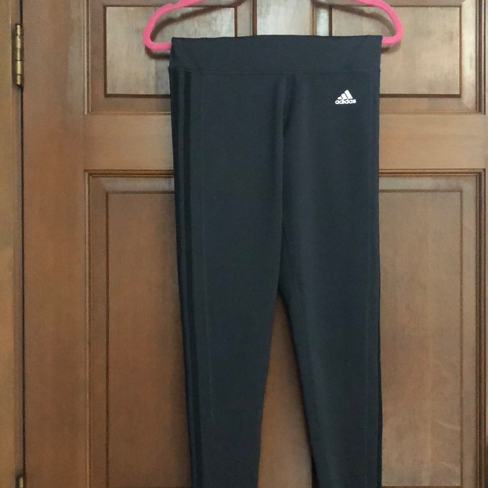 Adidas Grey Climalite Full Length Leggings